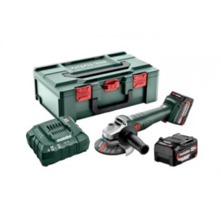 Metabo W 18 L 9-125 (602247510) Аккумуляторная угловая шлифовальная машина